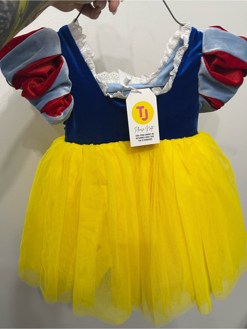NWT Taylor Joelle DISNEY SNOW WHITE VELVET TUTU DRESS - Picture 5 of 6